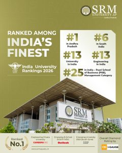 SRM University-AP Triumphs in IIRF India University...
