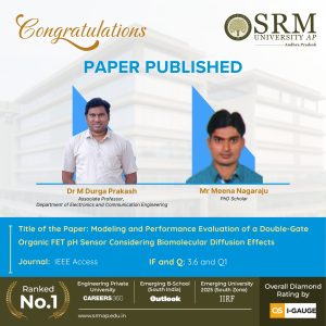 Paper Published on Modeling and Performance Evaluation...