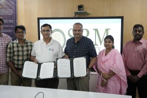 SRM University-AP Signs MoU with EHS Services...