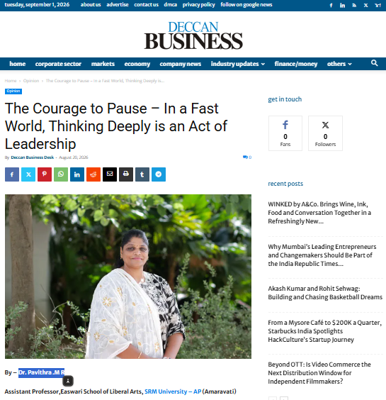 The Courage to Pause